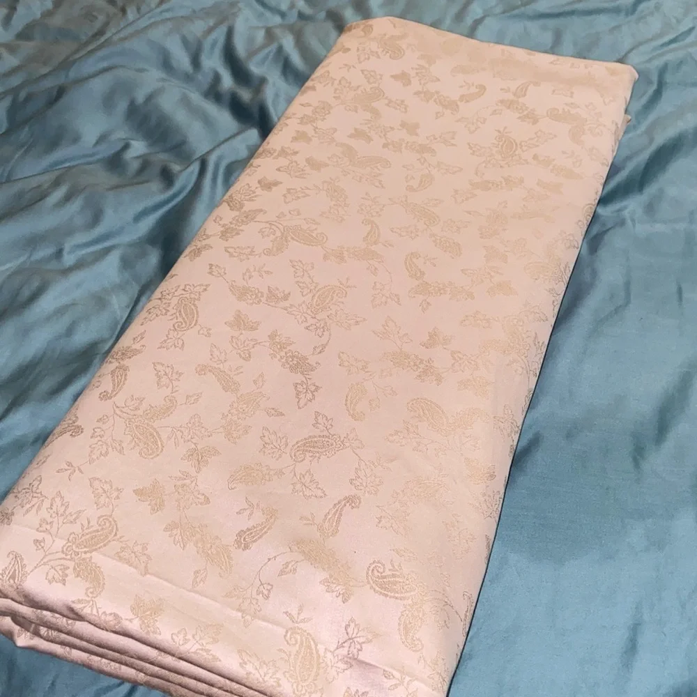 RARE Williams Sonoma paisley reversible king duvet & 2 pillow king shams Italian